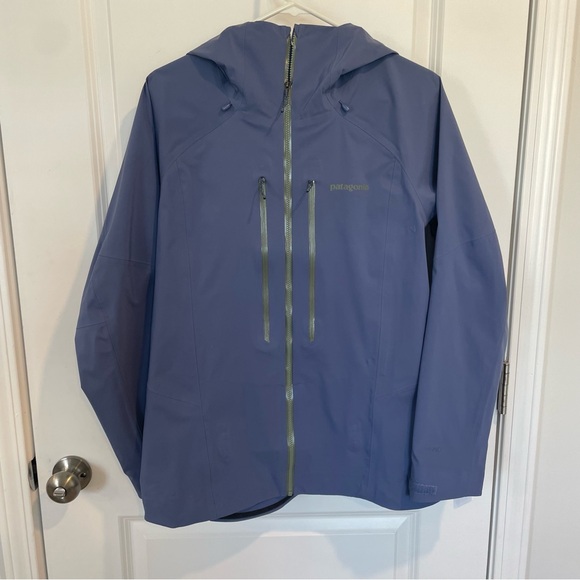 Patagonia Jackets & Blazers - Patagonia Current Blue Strormstride Jacket Coat Women Medium NWT